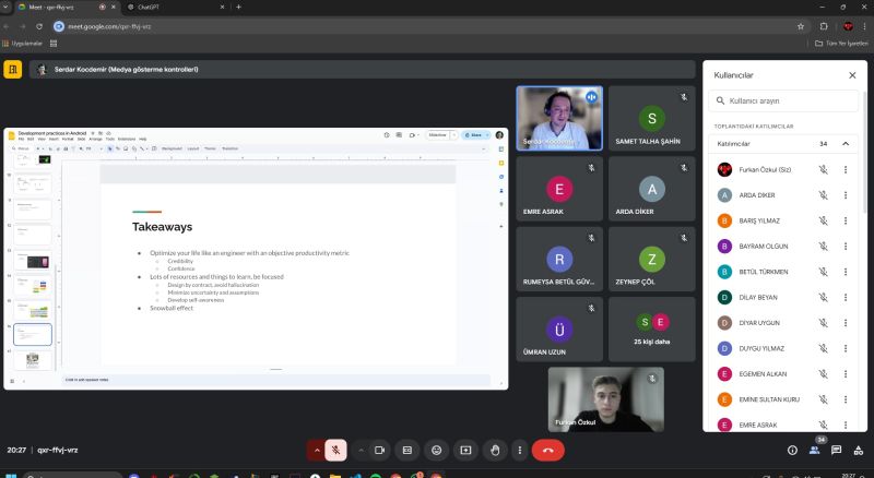 Mobil Yazılımın Gücü: Android Webinar